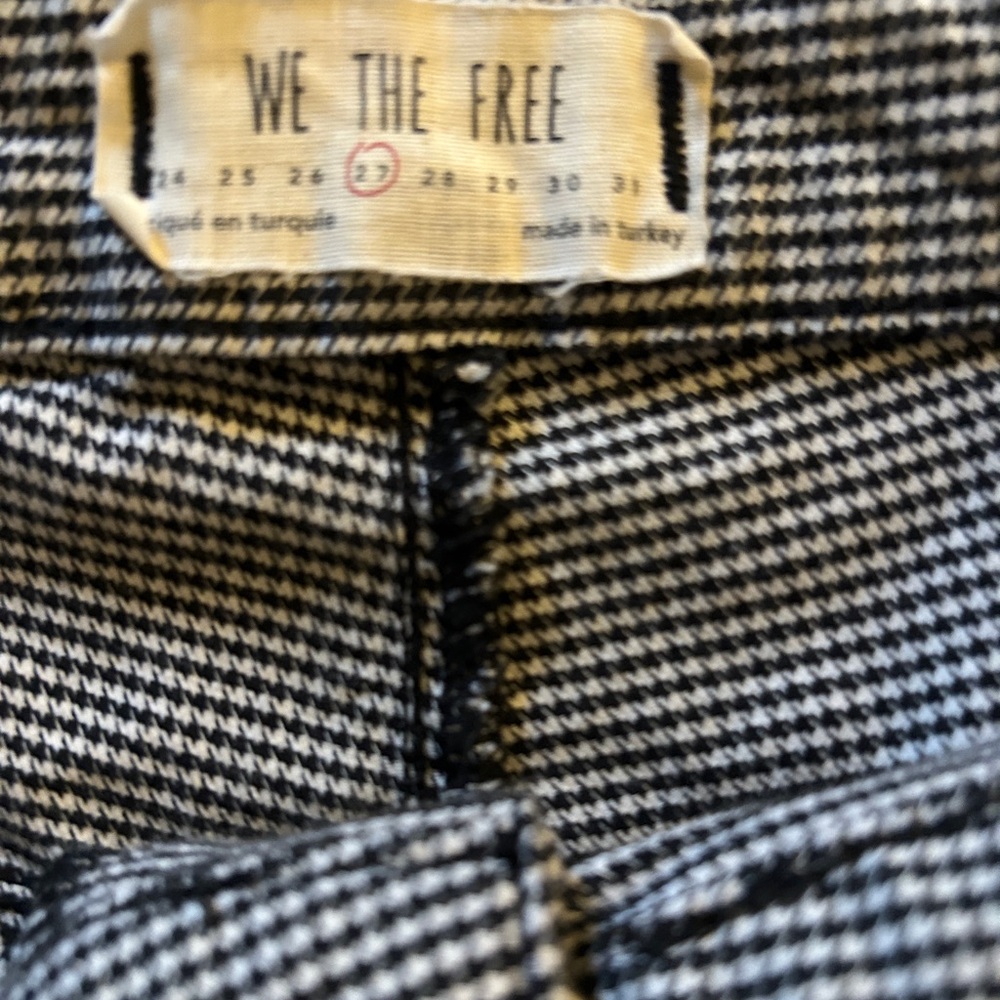 Free people We the free Belle Houndstooth Skinny pants - Picture 5 of 5